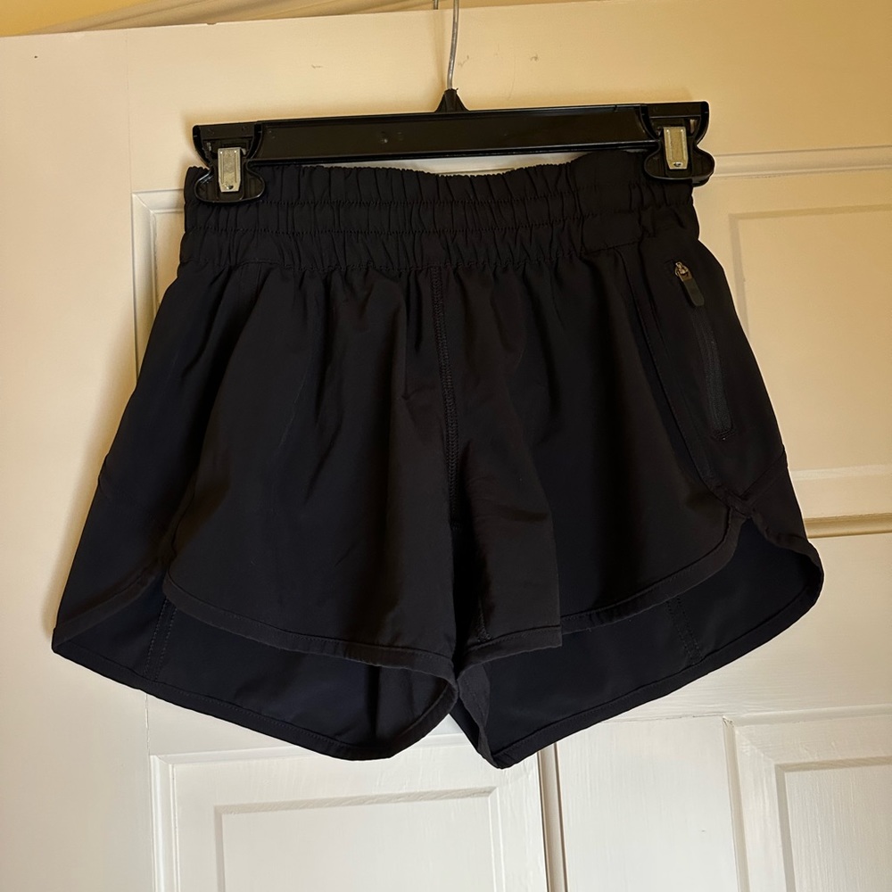 Hotty hot low rise lined short 4” in black size 2